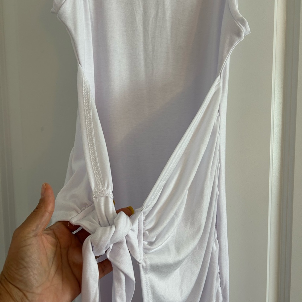 LILLUSONY • White Tank Top Dress • Small • - Picture 7 of 7